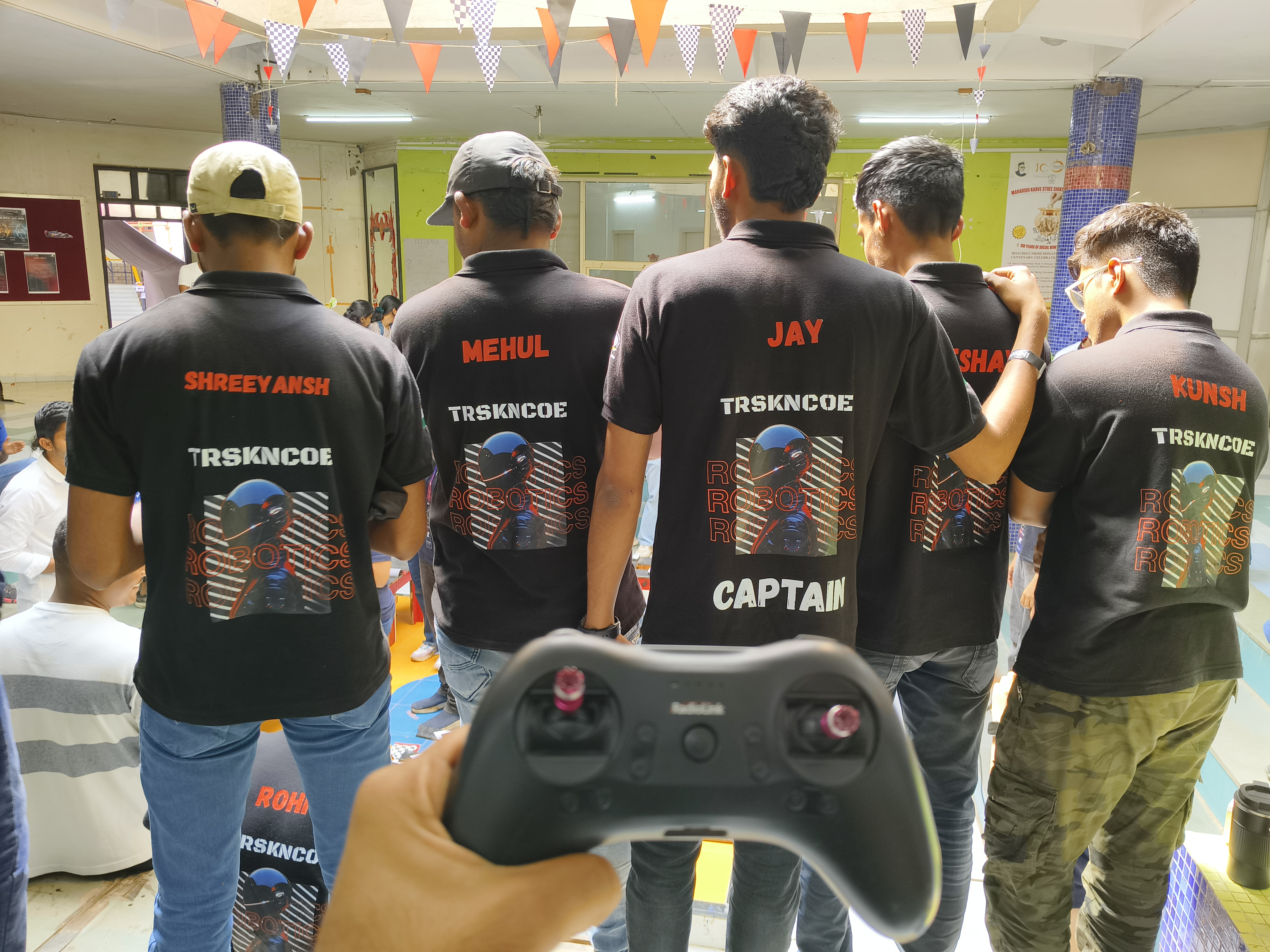 Team at Robo Race event